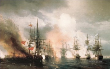 Kriegsschiff Seeschlacht Werke - Kampf der Sintop am Tag
